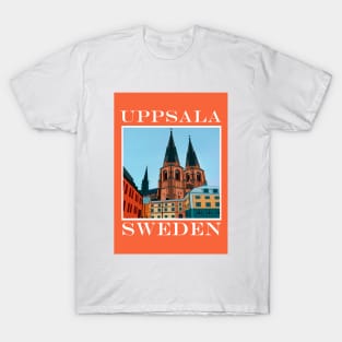 Uppsala Uppland Sweden T-Shirt